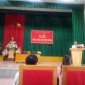 Đảng bộ Xã Nga Tân tổ chức hội nghị sơ kết 6 tháng đầu năm 2019